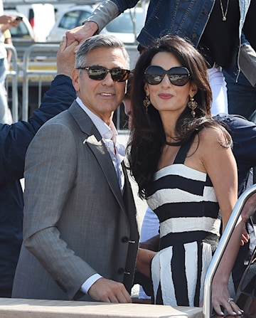 George Clooney marries lawyer Amal Alamuddin | HELLO!