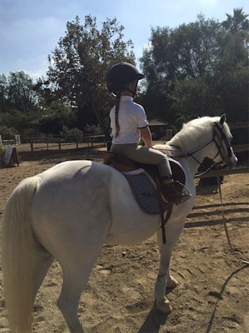 Victoria Beckham goes horse riding with daughter Harper in LA | HELLO!
