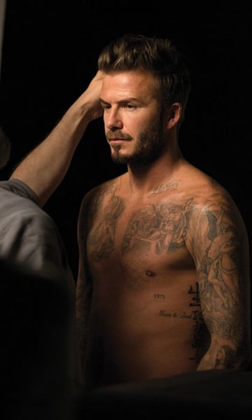 David Beckham Goes Shirtless In New Fragrance Campaign Hello