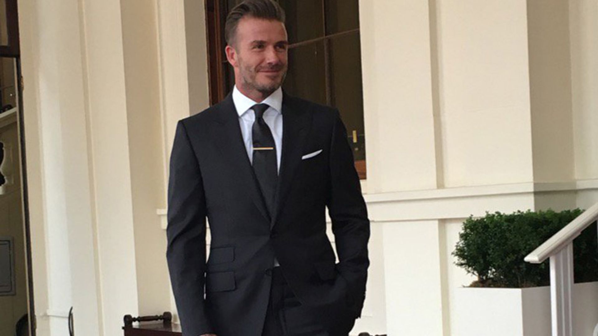 David Beckham says daughter Harper was 'very excited' about her dad ...