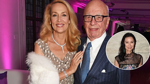 Rupert Murdoch and Jerry Hall reunite with his ex Wendi Deng for daughter's birthday