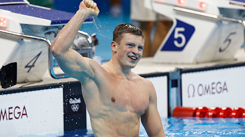 Adam Peaty's grandmother is the cutest Olympic supporter