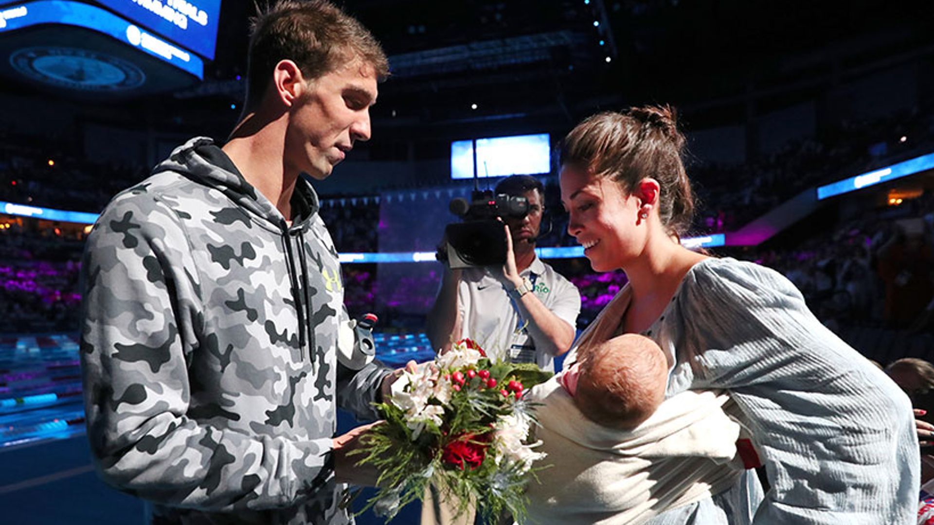 Michael Phelps fiancée Nicole Johnson opens up wedding plans HELLO!(02)