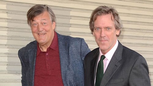 Stephen Fry pays tribute to Hugh Laurie after he's awarded star on Hollywood Walk Of Fame: 'The kindest and wisest friend I ever knew'