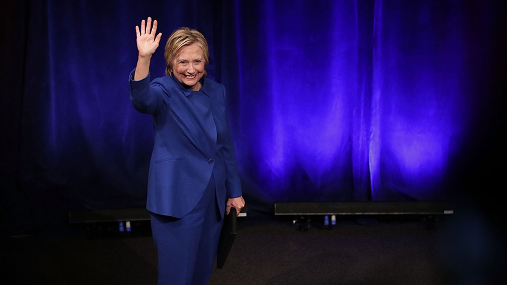 Hillary Clinton Makes First Public Appearance Since Losing Election ...