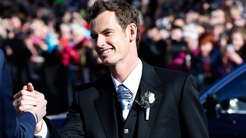 Andy Murray celebrates dad's wedding in his luxury Dunblane hotel