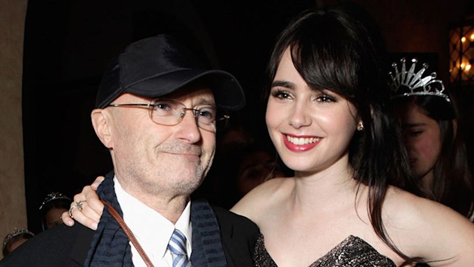 Lily and Phil collins
