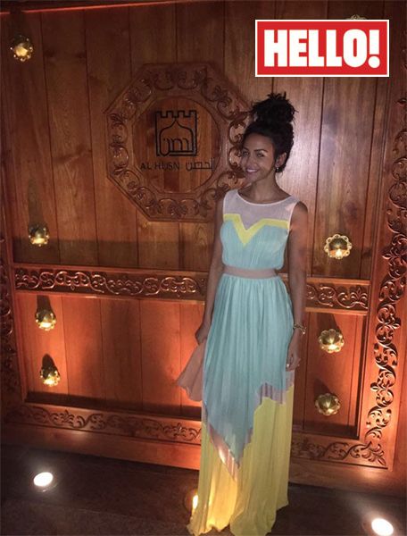 michelle keegan lemon dress