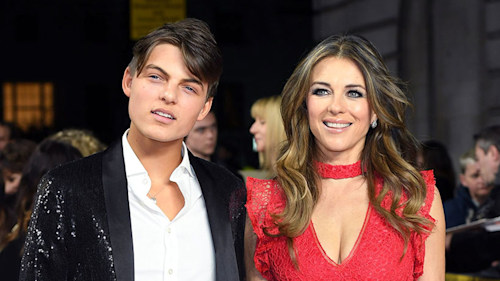 Elizabeth Hurley shares rare selfie with son Damian on his 15th birthday