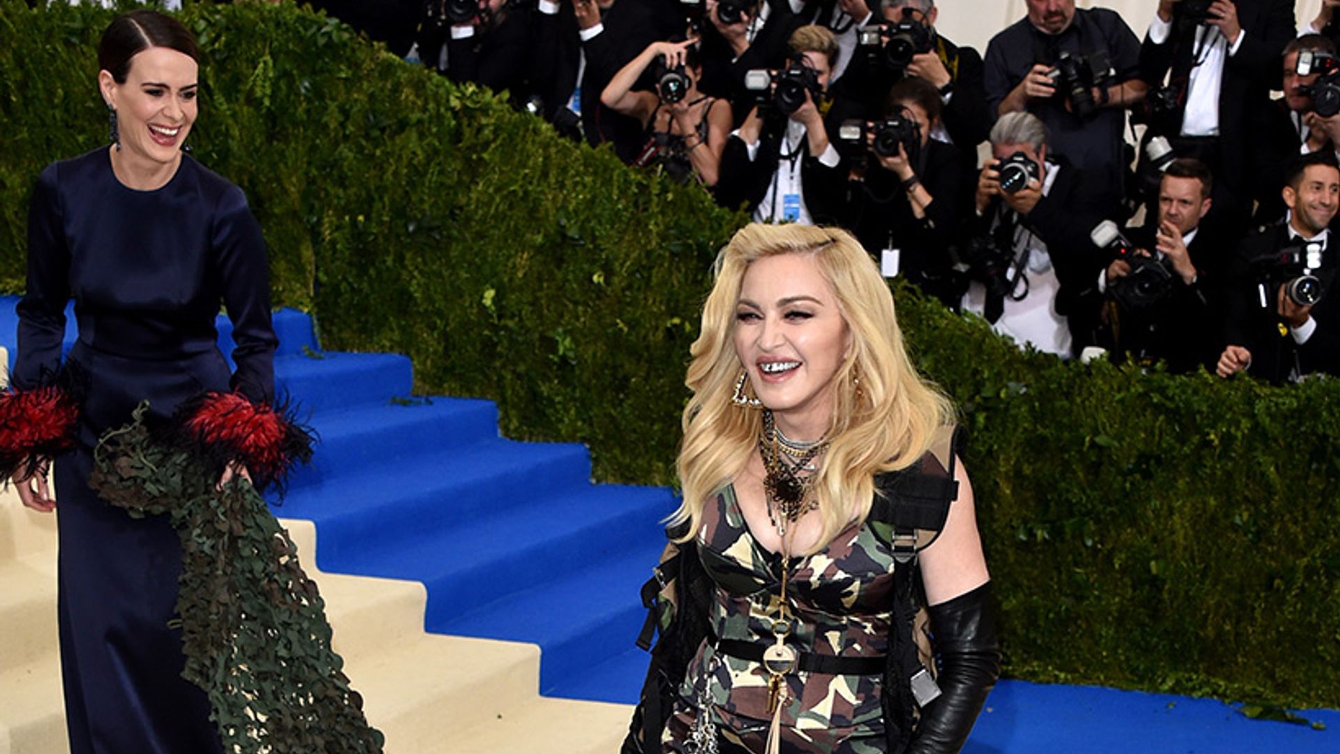 Sarah Paulson has fangirl moment after spotting Madonna at Met Gala | HELLO!