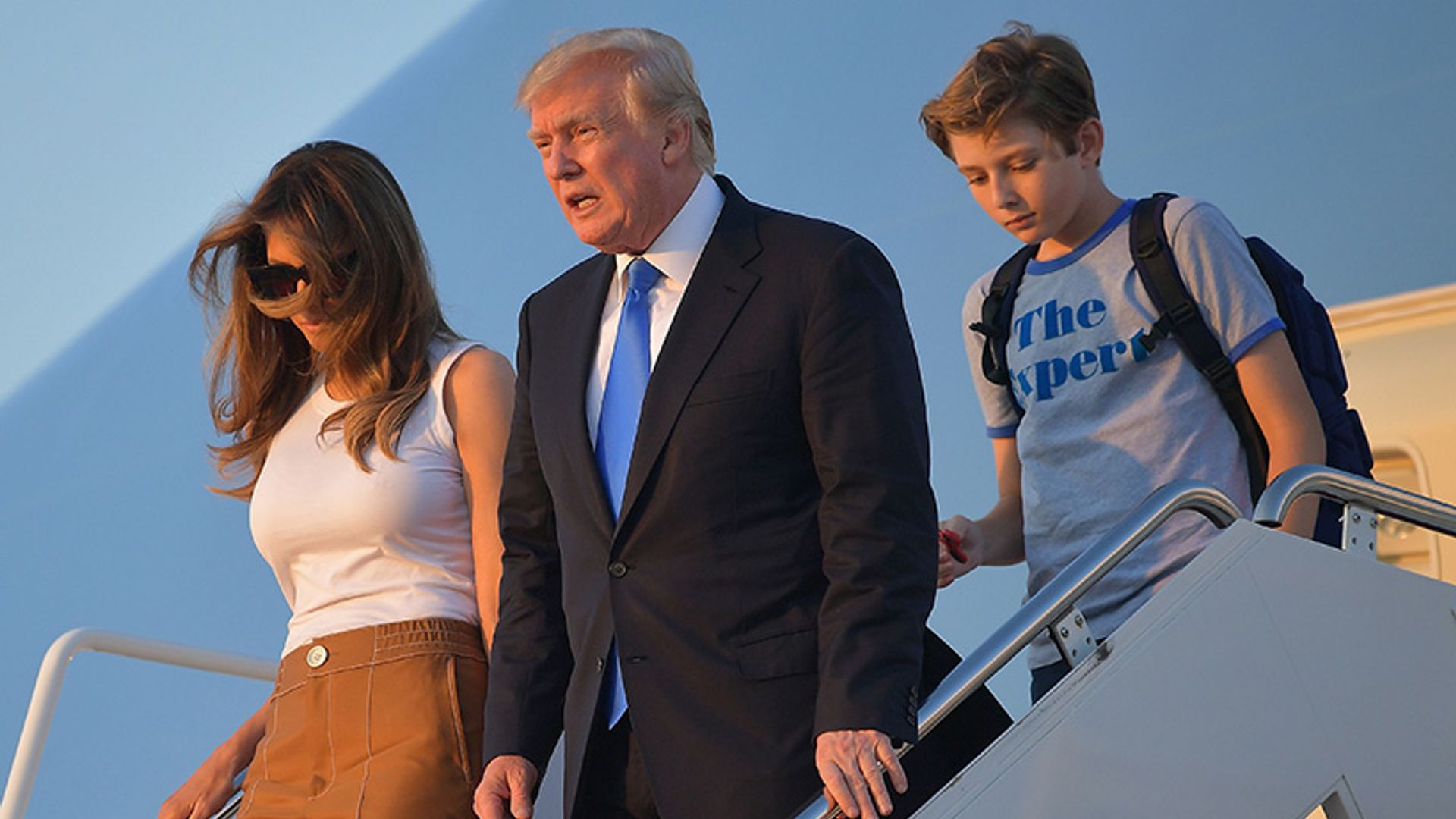 Melania Trump And Son Barron Finally Move Into White House | HELLO!