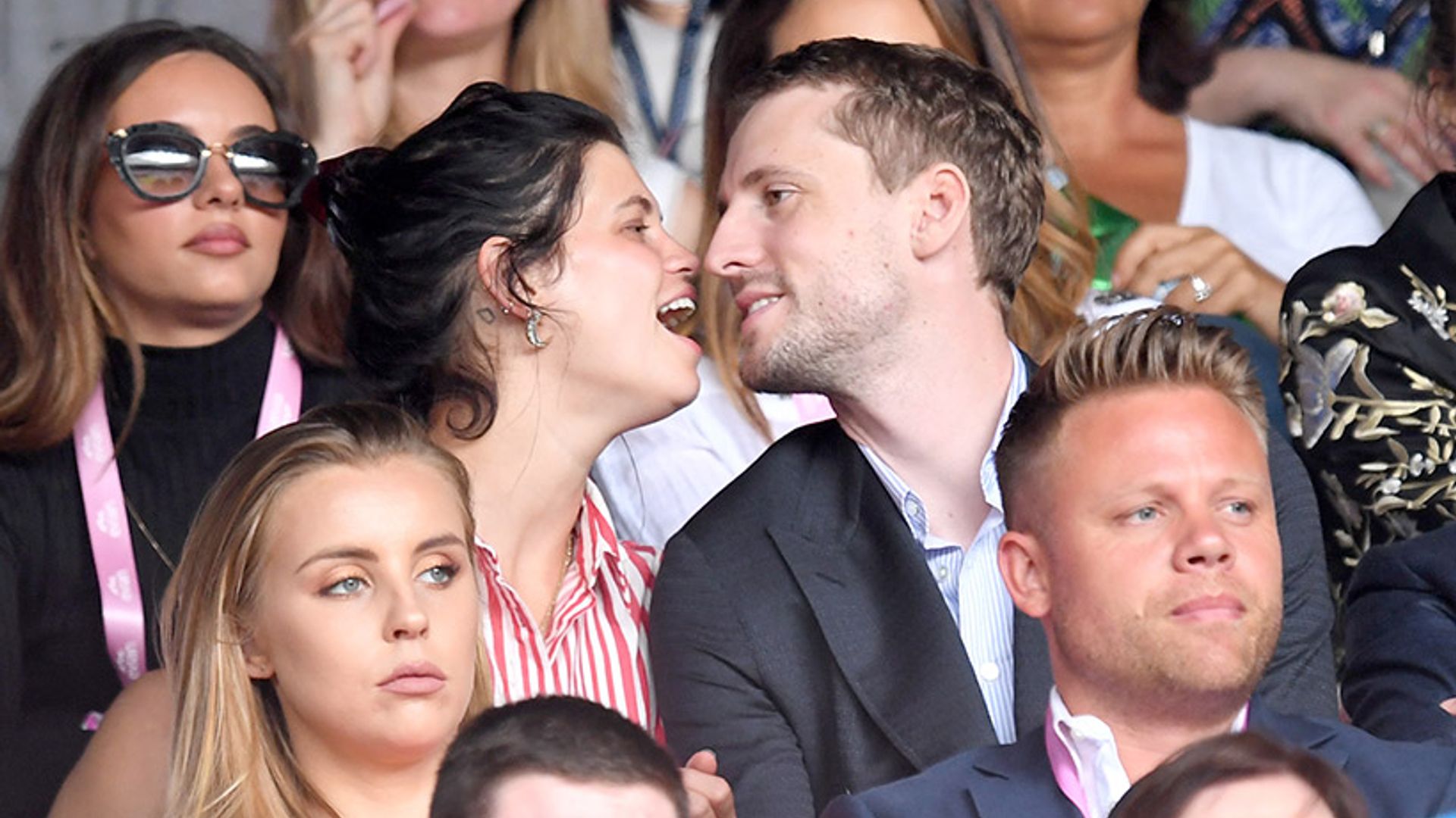 Pixie Geldof and her husband George Barnett make first appearance since