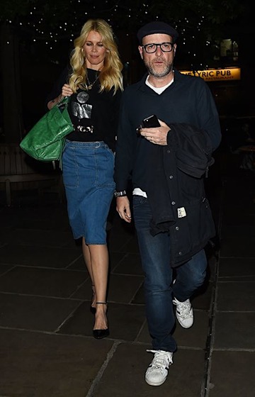 Claudia Schiffer and husband Matthew Vaughn enjoy rare date night | HELLO!