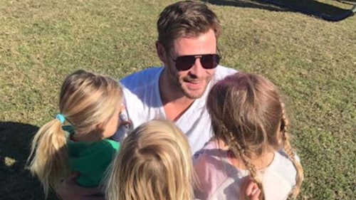 Elsa Pataky posts sweet picture of Chris Hemsworth reunited with their children: 'Papa is back'