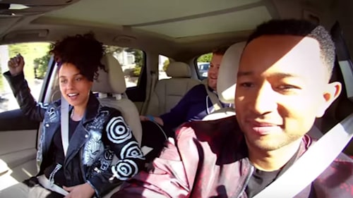 John Legend and Alicia Keys do Carpool Karaoke – see the video!