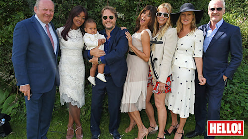 Kate Moss, Yasmin Le Bon and Lisa B put on the style for Marley's big day