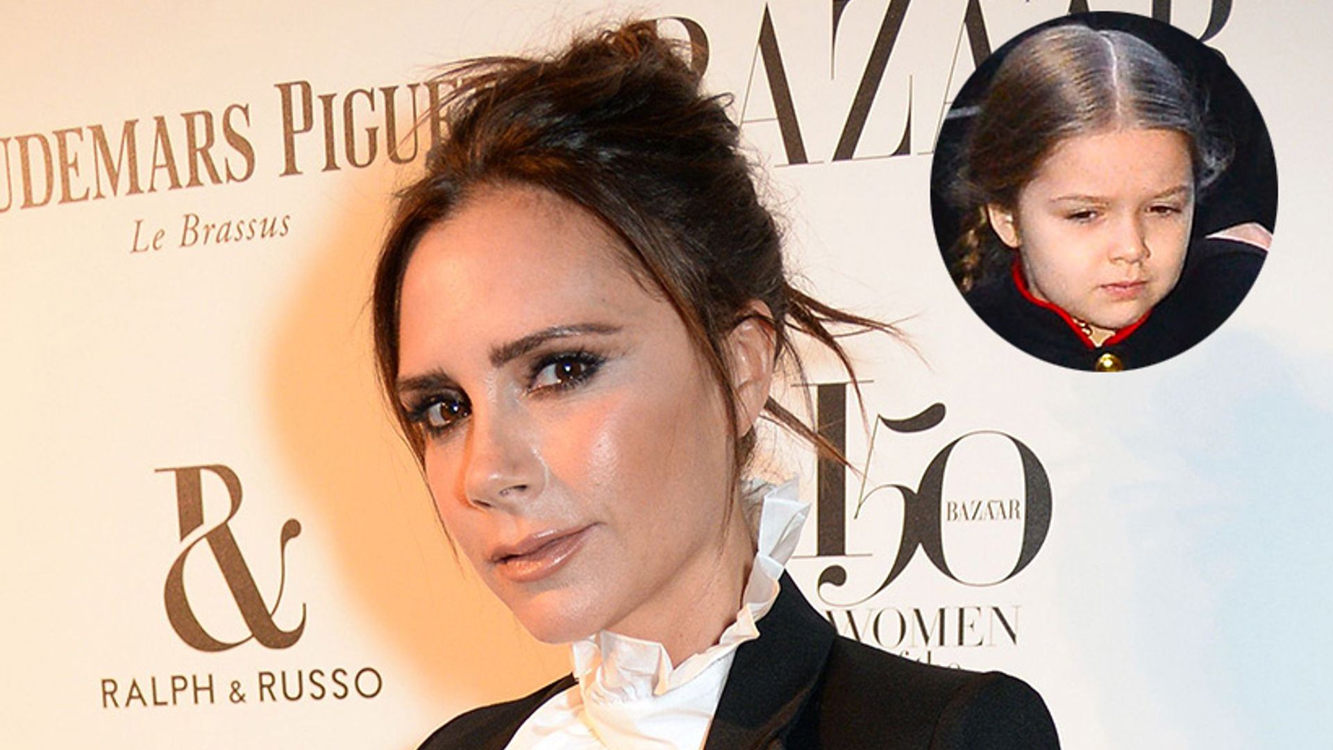 Victoria Beckham shares photo of daughter Harper in eye mask HELLO!
