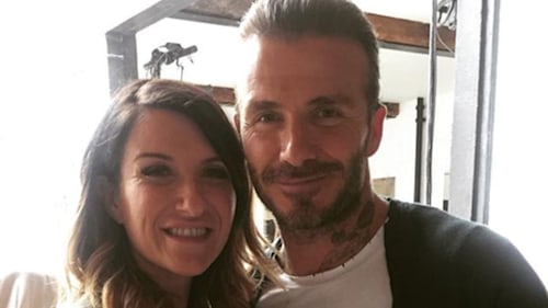 David Beckham's younger sister Joanne shares adorable picture of new-born daughter