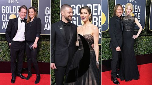 Hollywood's hottest couples hit the Golden Globes 2018 red carpet