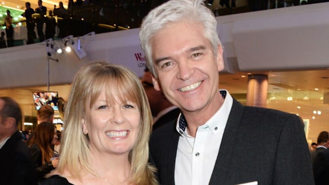 Phillip Schofield enjoys early Valentine's Day celebrations | HELLO!