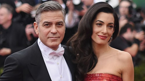 George and Amal Clooney's twins donate to shooting survivors