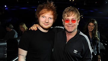 Ed Sheeran and Elton John 