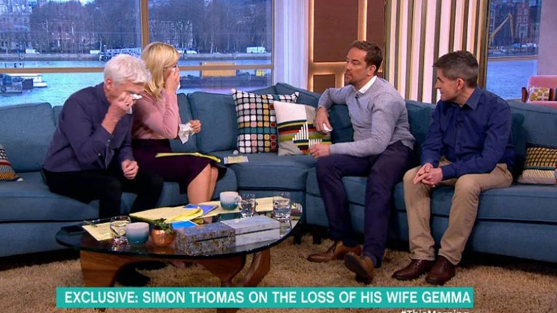 Simon Thomas Reduces Holly Willoughby To Tears As He Talks Wife's Death ...