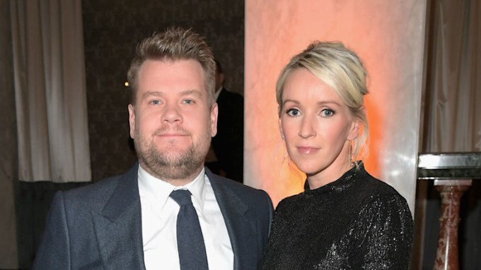 James Corden steps out with wife Julia following birth of third child ...