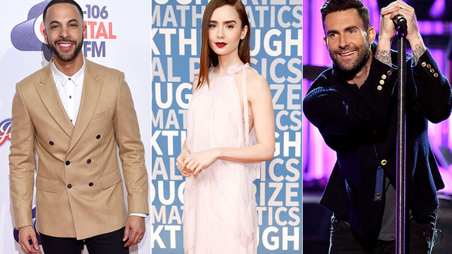 Celebrity birthdays March 18 Adam Levine, Lily Collins and Marvin