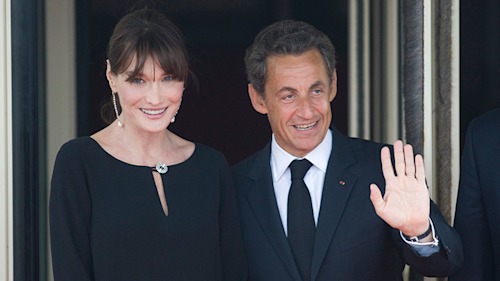 Carla Bruni sends message of support to husband during formal investigation