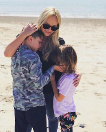 Emma Bunton shares rare photo of children– and they are nearly as tall
