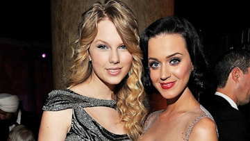 Katy Perry and Taylor Swift posing together