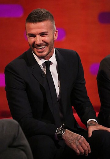 David Beckham reveals that Harper is the footballer in the family | HELLO!