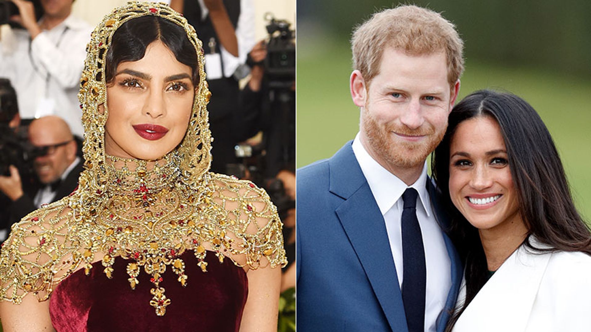 Priyanka Chopra is on her way to Prince Harry and Meghan's wedding HELLO!