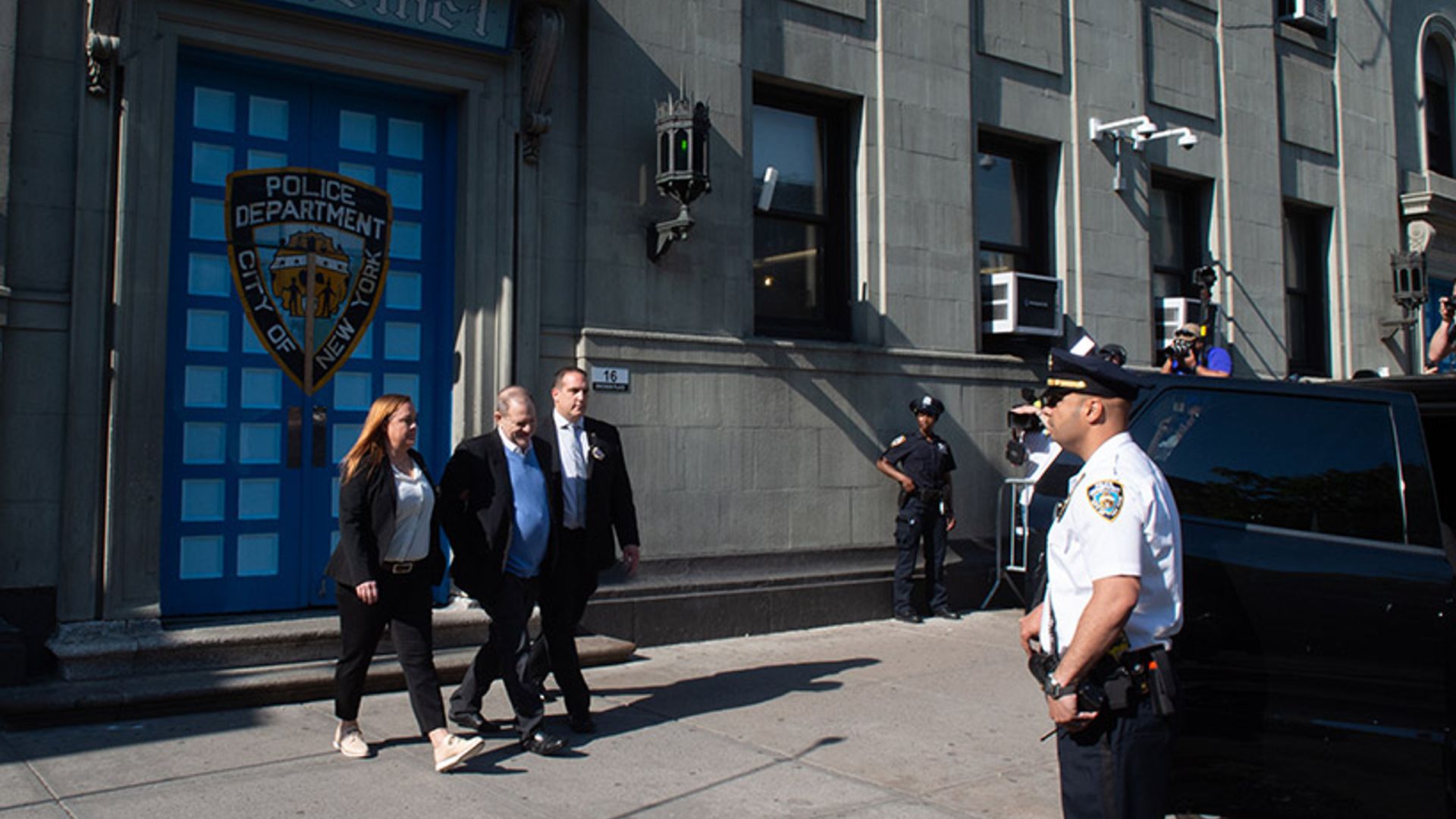 Harvey Weinstein charged after handing himself in | HELLO!