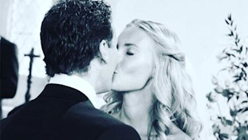 Brendan Cole with his wife Zoe