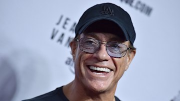 Jean-Claude Van Damme smiling