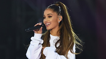 Ariana Grande at One Love Manchester concert