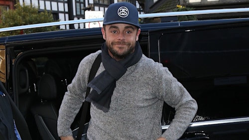 Doting new 'uncle' Ant McPartlin makes rare appearance to visit Dec in hospital following birth of first child