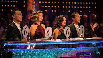 Shirley Ballas voting on Strictly
