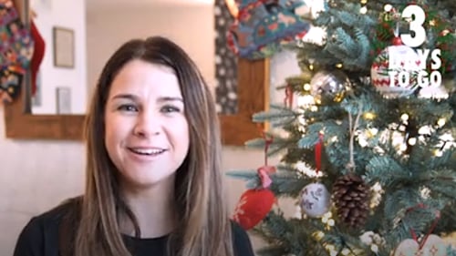 Izzy Judd invites us into her home as the kids get ready for Christmas – video