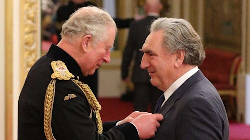 Downton Abbey star receives special honour at Buckingham Palace