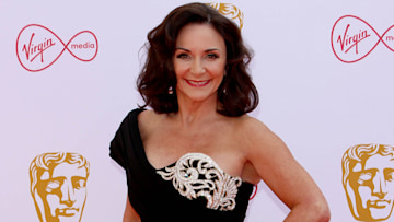 shirley ballas on the red carpet
