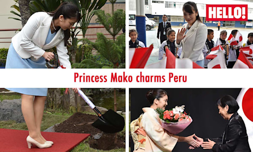Celebrity daily edit: Princess Mako charms Peru, Mrs Hinch's new motherhood advice - video