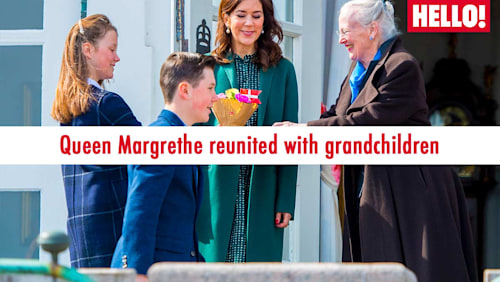 Celebrity daily edit: Queen Margrethe's reunion with grandchildren, Sarah Hyland's engagement - video