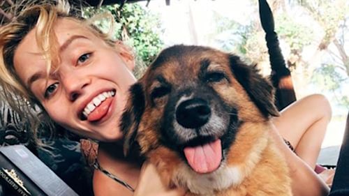 Georgia May Jagger 'heartbroken' after family dog dies