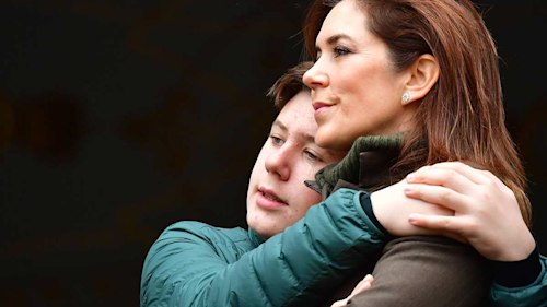 Celebrity daily edit: Princess Mary's special moment with her teenage son - video