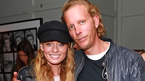 Laura Haddock supports friend Laurence Fox at music launch after split from Sam Claflin