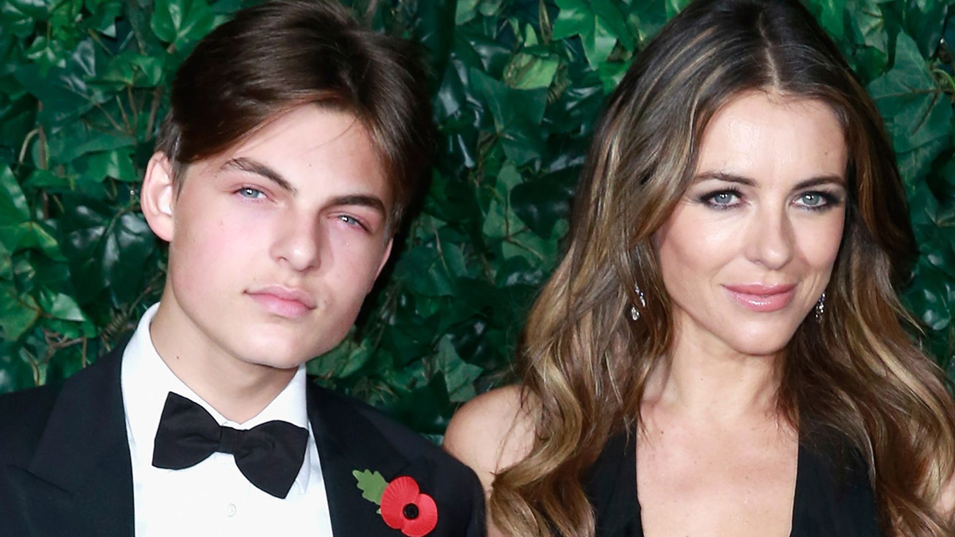 You won't believe how much Liz Hurley looks like her son in this ...