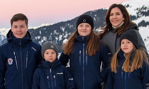 Celebrity daily edit: Princess Mary of Denmark's children head to Swiss school - video